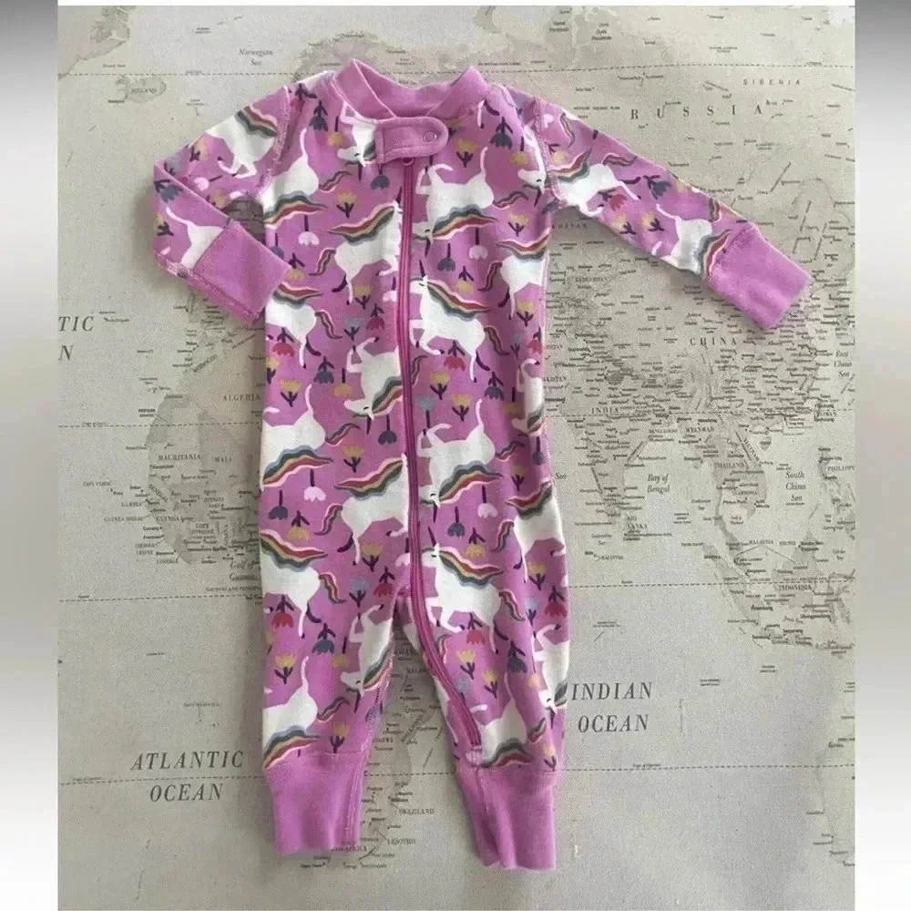 HA Unicorn Rainbow Sleeper 3-6mo